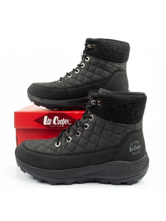 Lee Cooper Γυναικεία Ορειβατικά Μποτάκια Μαύρα