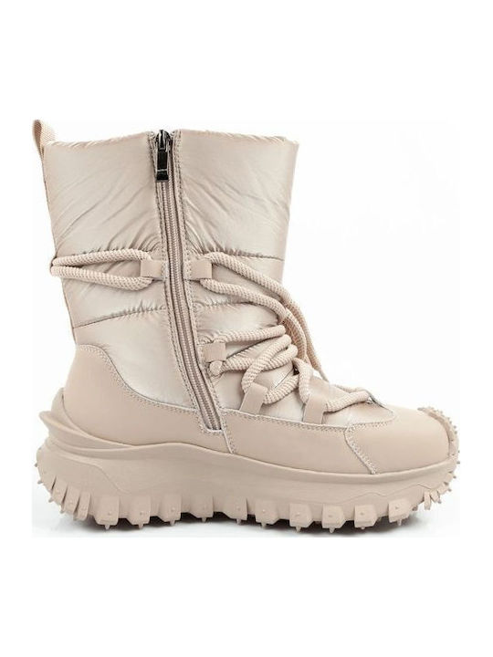 Lee Cooper Women's Hiking Boots Beige