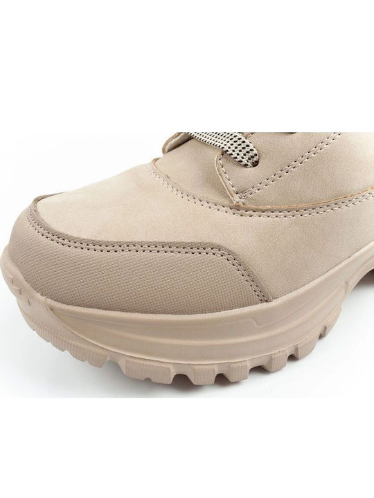 Lee Cooper Дамски Планински Боти Бежови