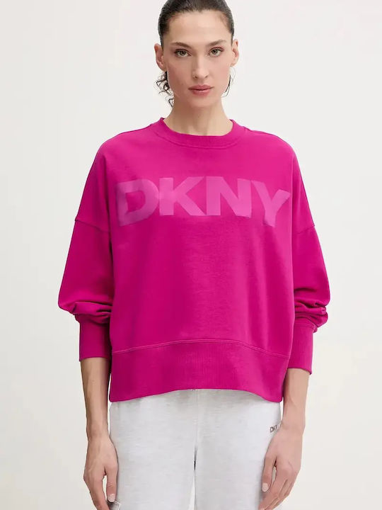 Damen Sweatshirt Fuchsia