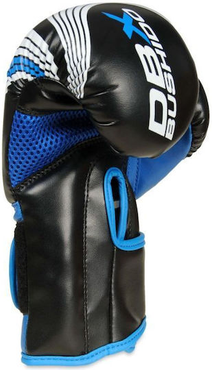DBX Bushido Kids Boxing Gloves made of Synthetic Leather for Match Blue