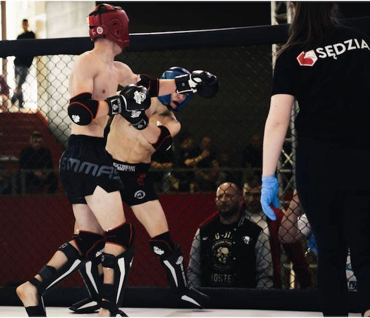 DBX Bushido Боксови Ръкавици за Състезание Бели