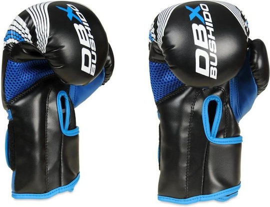 DBX Bushido Kids Boxing Gloves made of Synthetic Leather for Match Blue