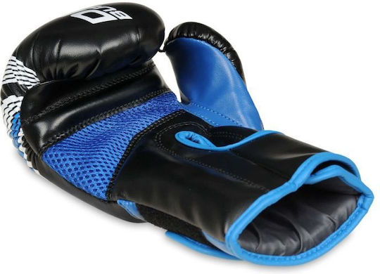 DBX Bushido Kids Boxing Gloves made of Synthetic Leather for Match Blue