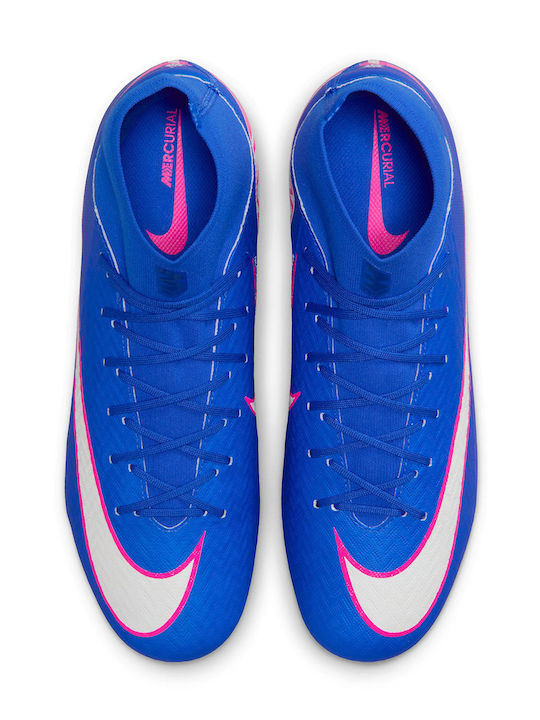 Nike Mercurial Superfly 10 Academy Football Shoes with Cleats Blue