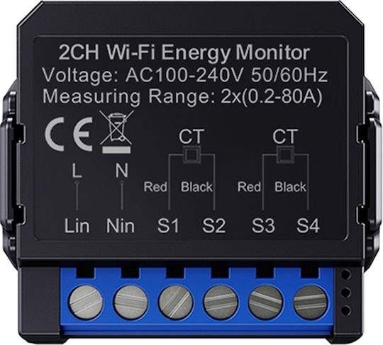 Avatto WPM16-2 Smart Switch 2 Καναλιών Wi-Fi