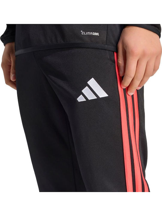 Training Sweatpants Glossy Black And Red