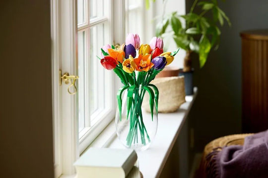 LEGO Botanical Collection Tulip Bouquet for 18+ Years 576 Pieces