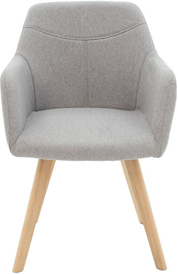 Nasima Scaune Sala de mese Grey-natural 4buc 57x58x84buc