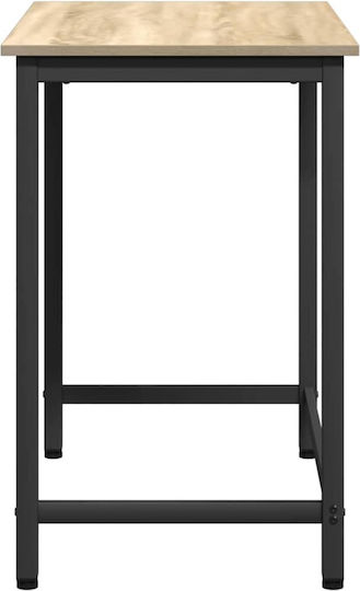 Sonoma Wooden Kitchen Table with Oak Metal Frame Sonoma 100x50x76.5cm