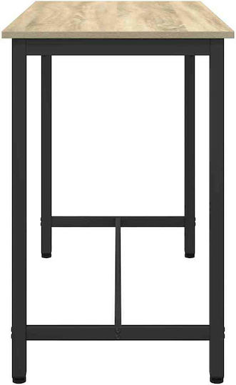 Sonoma Wooden Kitchen Table with Oak Metal Frame Sonoma 100x50x76.5cm