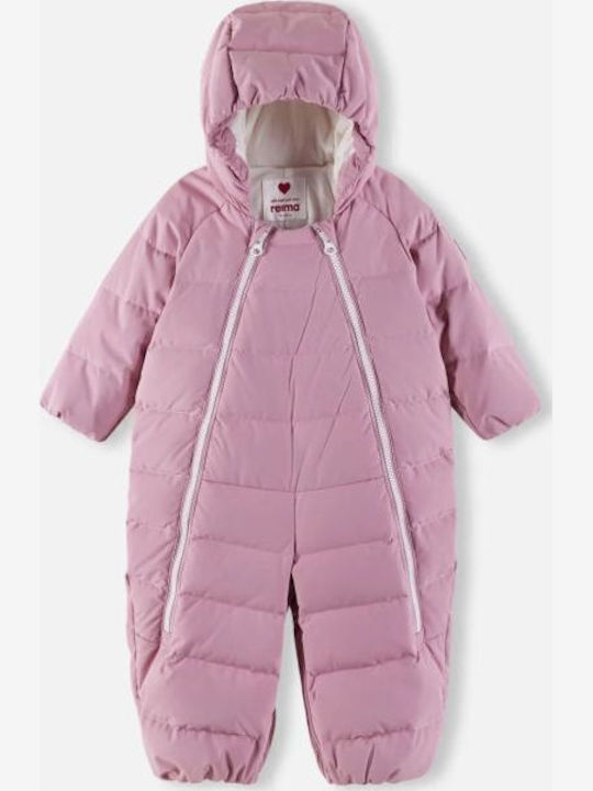Reima Baby-Ausgehstrampler Langärmliges Rosa