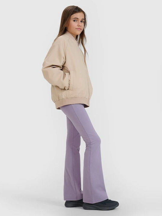 Kids Bomber Beige