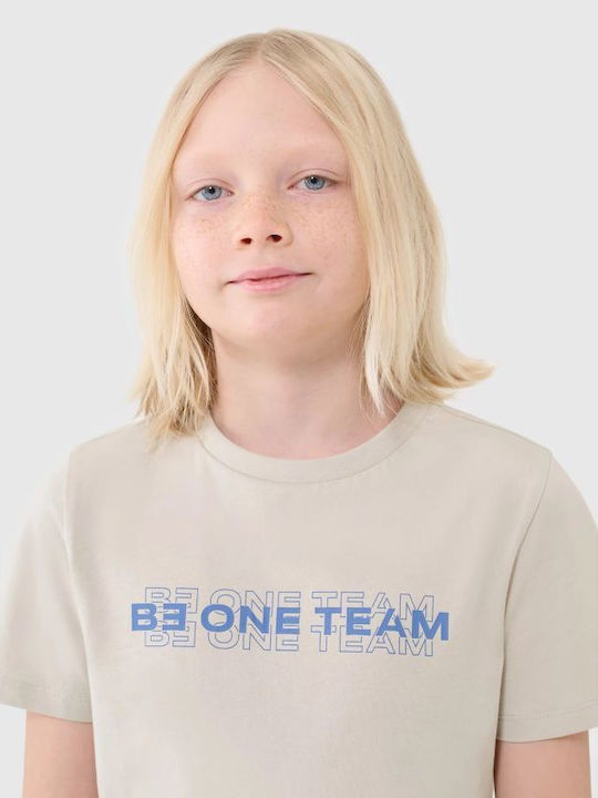Kids' T-shirt Beige