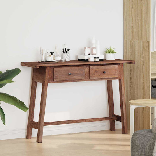 Schreibtisch 110x30x79cm Coffee