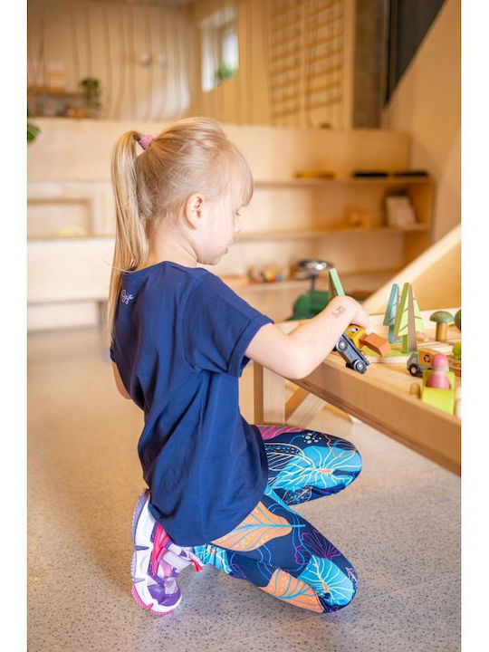 Kinder Leggings Lang Marineblau