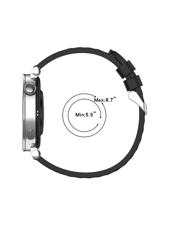 Strap Silicone Orange (Huawei Watch GT4/GT5 41mm / GT5 Pro 42mm)