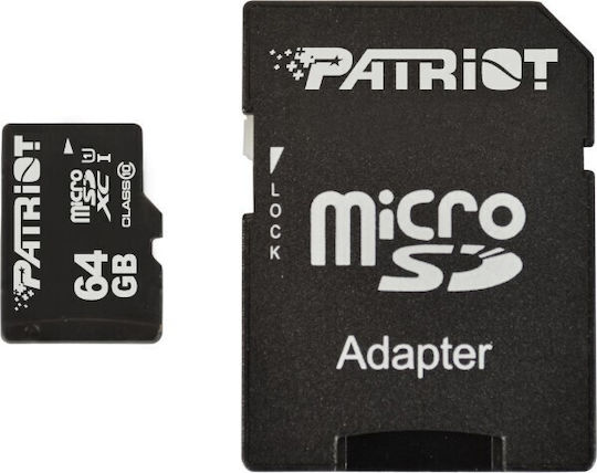 Patriot microSDXC 64GB Class 10 U1 High Speed