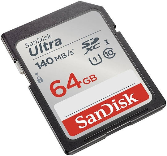 Sandisk Ultra SDXC 64GB U1 UHS-I 140MB/s