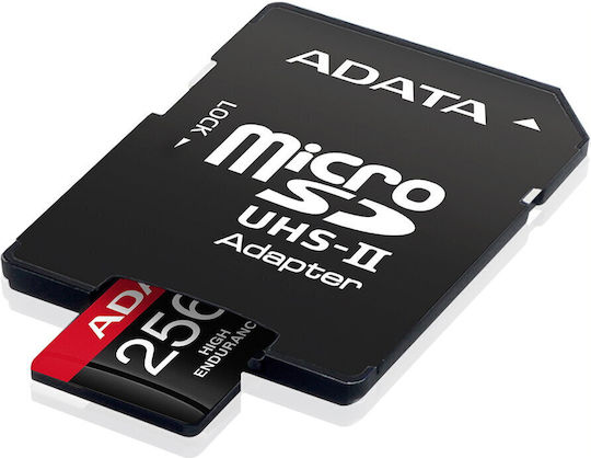 Adata High Endurance microSDXC 256GB U3 V30 A2 UHS-I 100MB/s