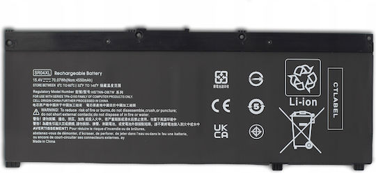 SR04XL Battery TPN-Q193 HP Omen 15-ce 15-dc 17-cb