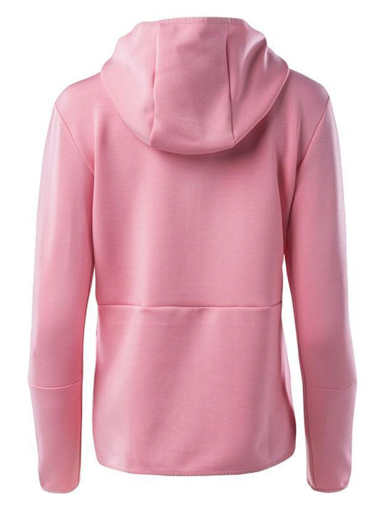 Damen Sweatshirtjacke Rosa