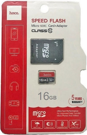Hoco TF Hochgeschwindigkeits microSDHC 8GB U1 Hohe Geschwindigkeit 75MB/s