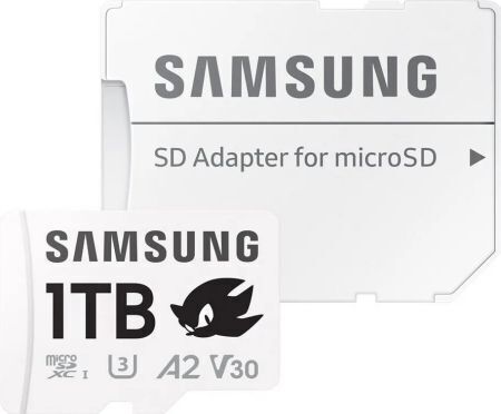 Samsung PRO Plus microSDXC 1TB U3 V30 A2 UHS-I 180MB/s με αντάπτορα