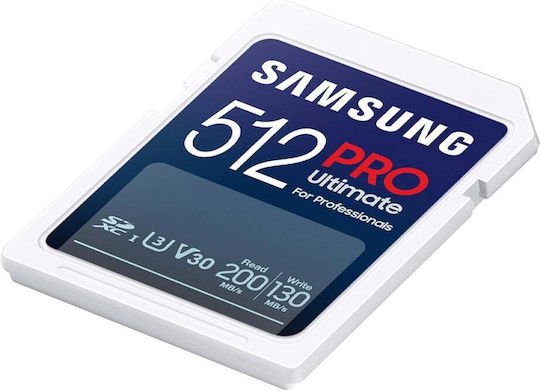 Samsung Pro Ultimate SDXC 512GB U3 V30 UHS-I 200MB/s
