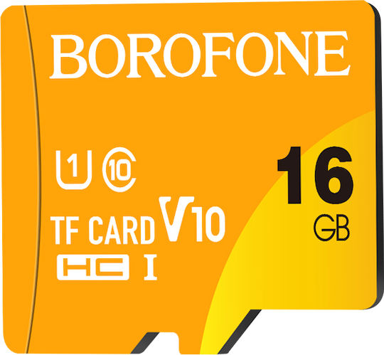 Borofone microSDHC 16GB Clasa 10 UHS-I