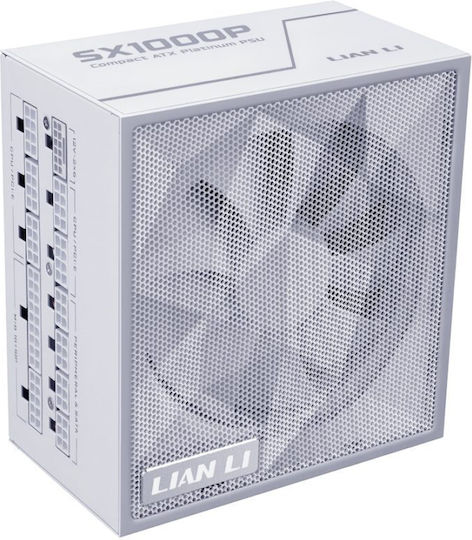 Lian Li 1000W White Computer Power Supply Full Modular 80 Plus Platinum (G9P.SX1000P.W000.EU)