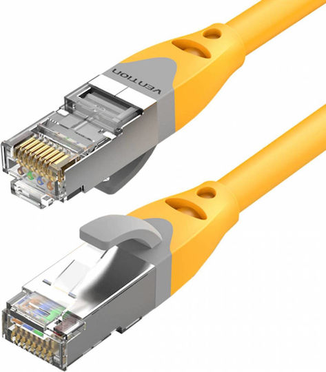 Vention U/UTP Cat.5e (Gigabit) Καλώδιο Δικτύου Ethernet 1m Πορτοκαλί
