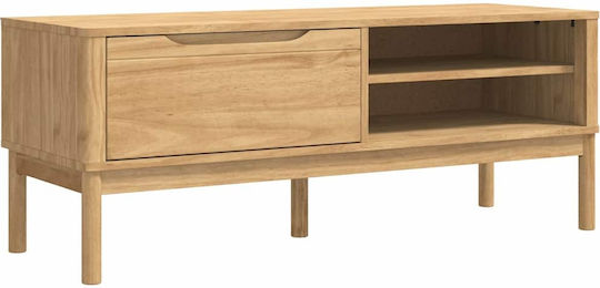 Мебел За Антре с Пейка Кафяв 115x40x45см