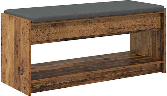 Entry Furniture with Bench Old Wood 103x38x45cm