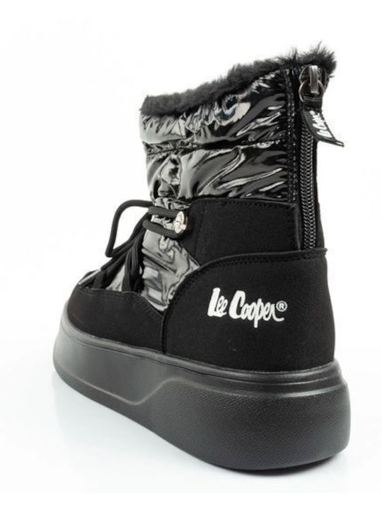 Lee Cooper Damentliche Wanderschuhe Schwarz