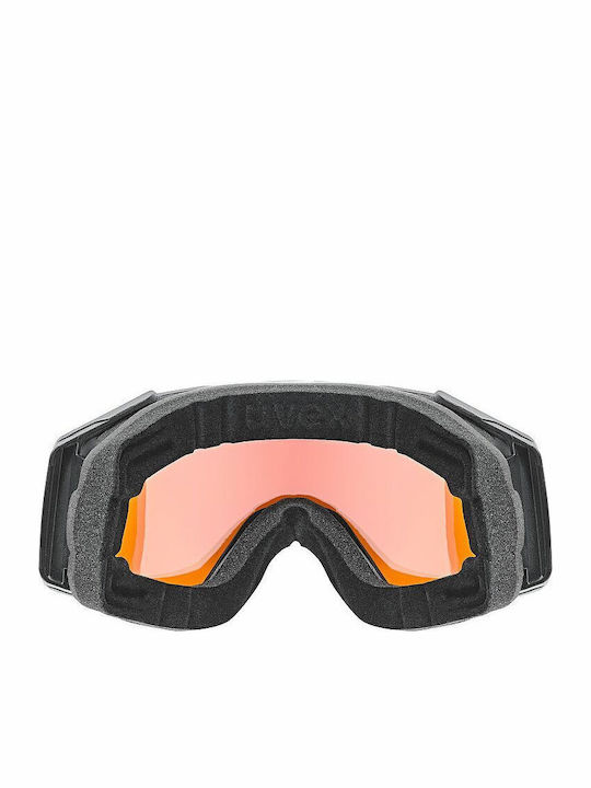 Uvex Ski- & Snowboardbrille Erwachsene Schwarz mit Linse Spiegel