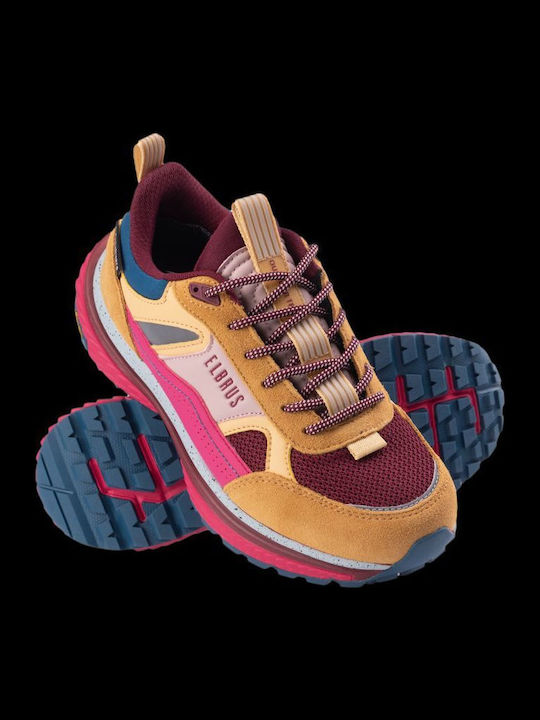 Elbrus Women's Hiking Shoes Burgundy