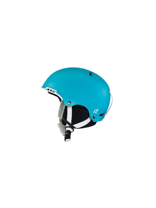 K2 Meridian Teal Women's Helmet for Ski & Snowboard Blue