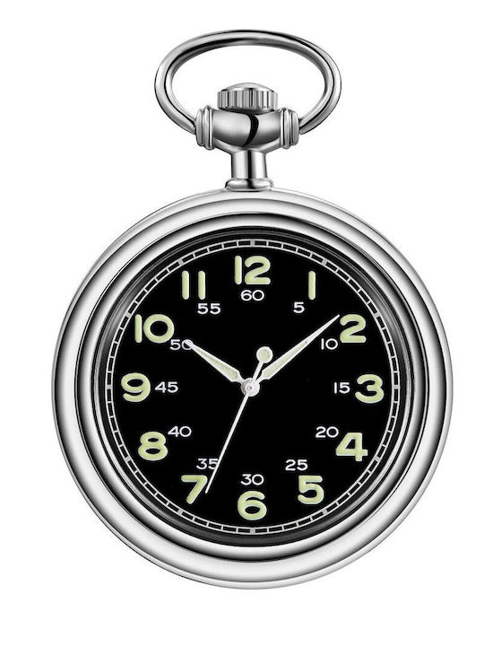 Men's Watch 45mm Pocket Battery Silver