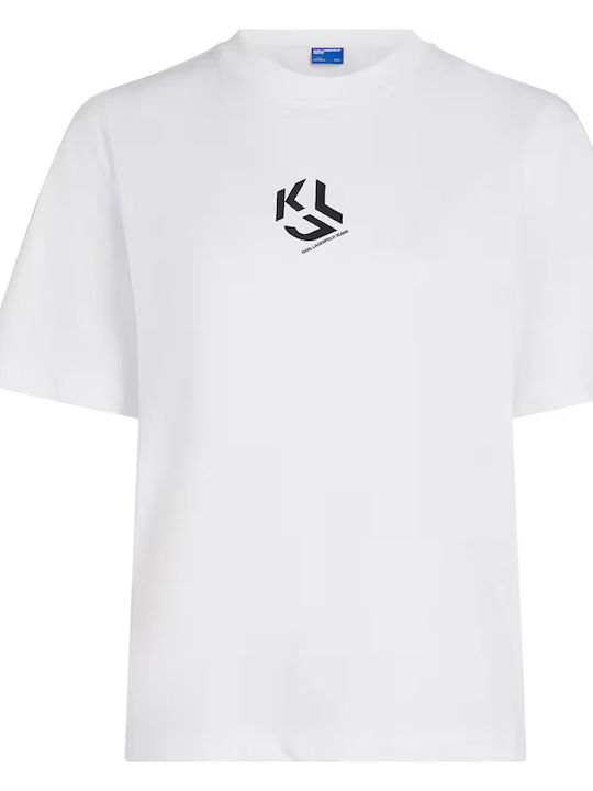 Women's T-shirt White-Black