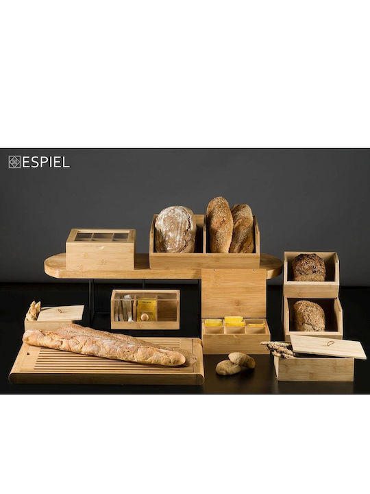 Bamboo Box 2 Compartments 36x31x12.5cm Espiel Xyx113 00052284