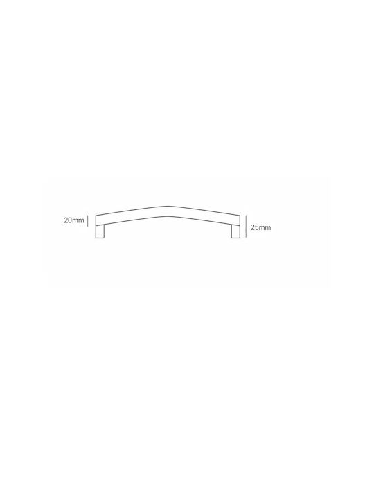 Möbelgriffe Best Nickel Matt Bs3812 – Aluminium 160mm