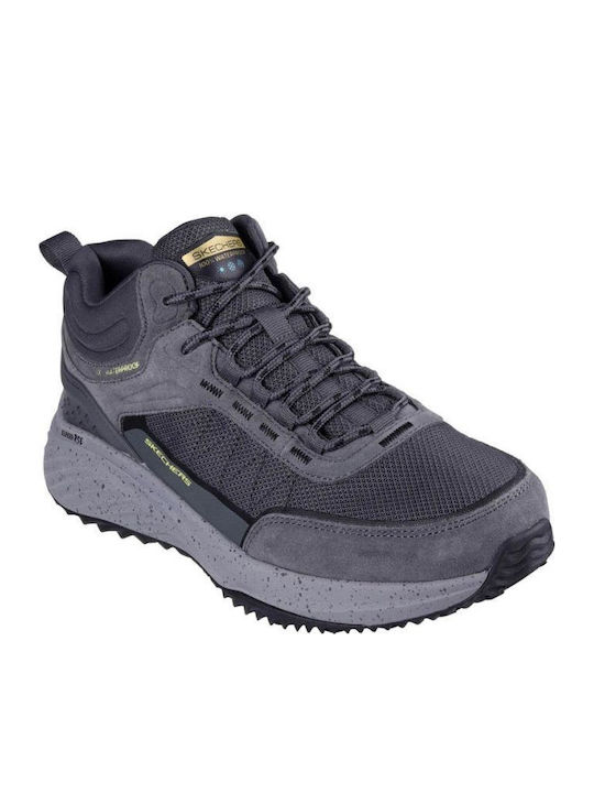 Skechers Încălțăminte De Drumeție Pentru Bărbați Tip Botine Impermeabil Gri