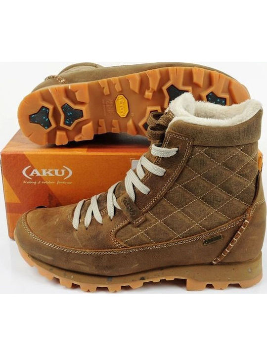 Aku Ega GTX Women's Hiking Boots Waterproof with Gore-Tex Membrane Brown