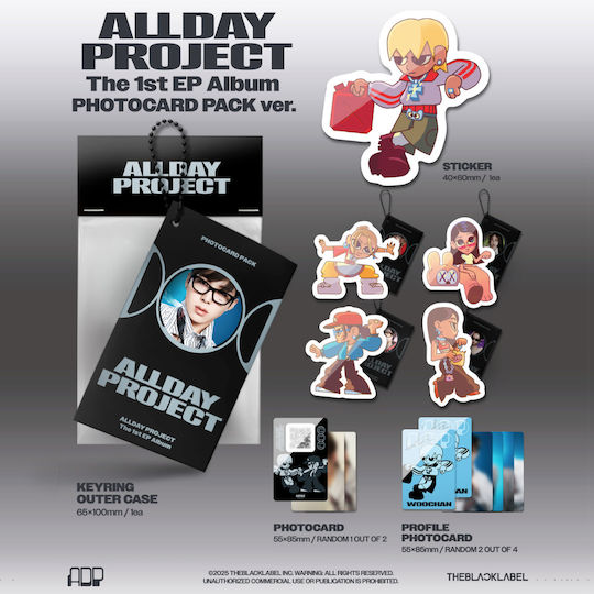 Allday Project Allday Project Photocard Pack Ver K-pop Album Dear Seoul Store