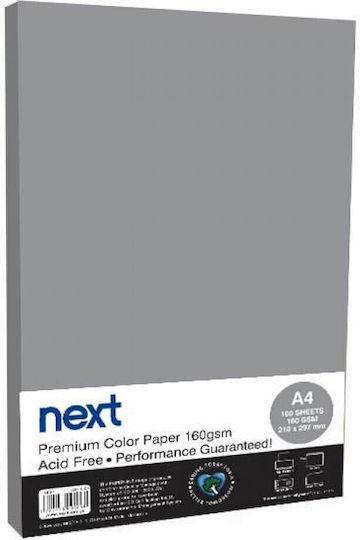Carton pentru Fotocopiere Gri A4 160gsm 100 coli