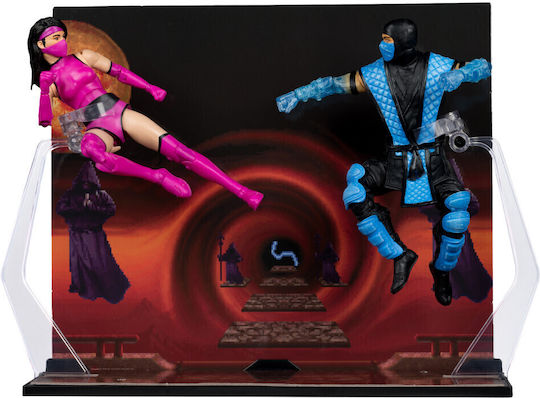 Mortal Kombat Klassics Sub-zero Vs Mileena 2-pack By Todd Mcfarlane Φιγούρες Δράσης 18cm