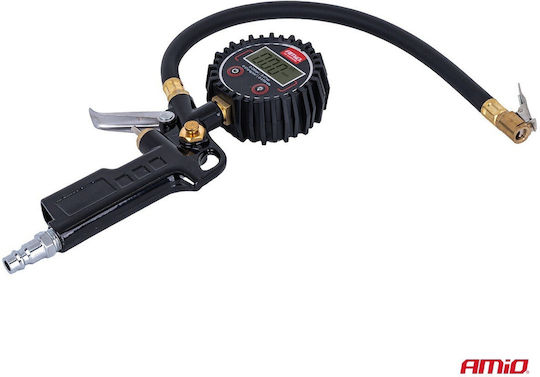 AMiO Digital Air Pressure Gauge with Tyre Inflator Pistol 17bar 04466