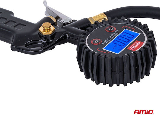 AMiO Digital Air Pressure Gauge with Tyre Inflator Pistol 17bar 04466