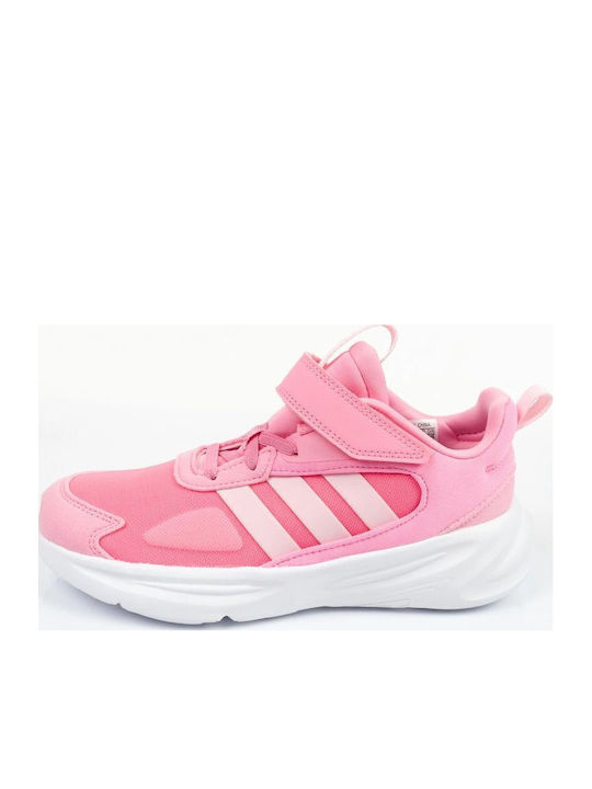 Ozelle Kids Sports Shoes Running with Hoop & Loop Closure Bliss Pink / Clear Pink / Cloud White